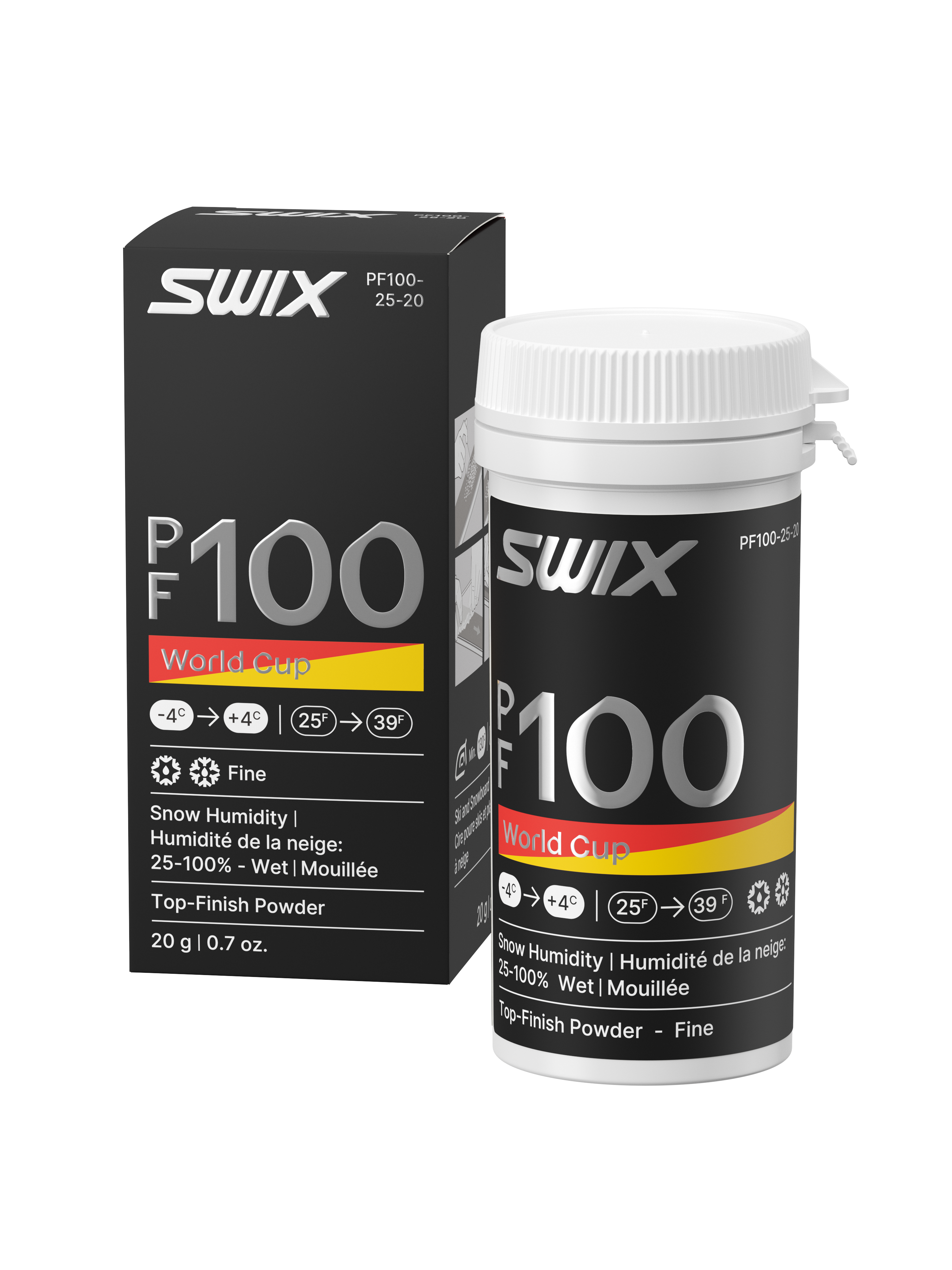 PF100 WC Powder Fine Wet 20g