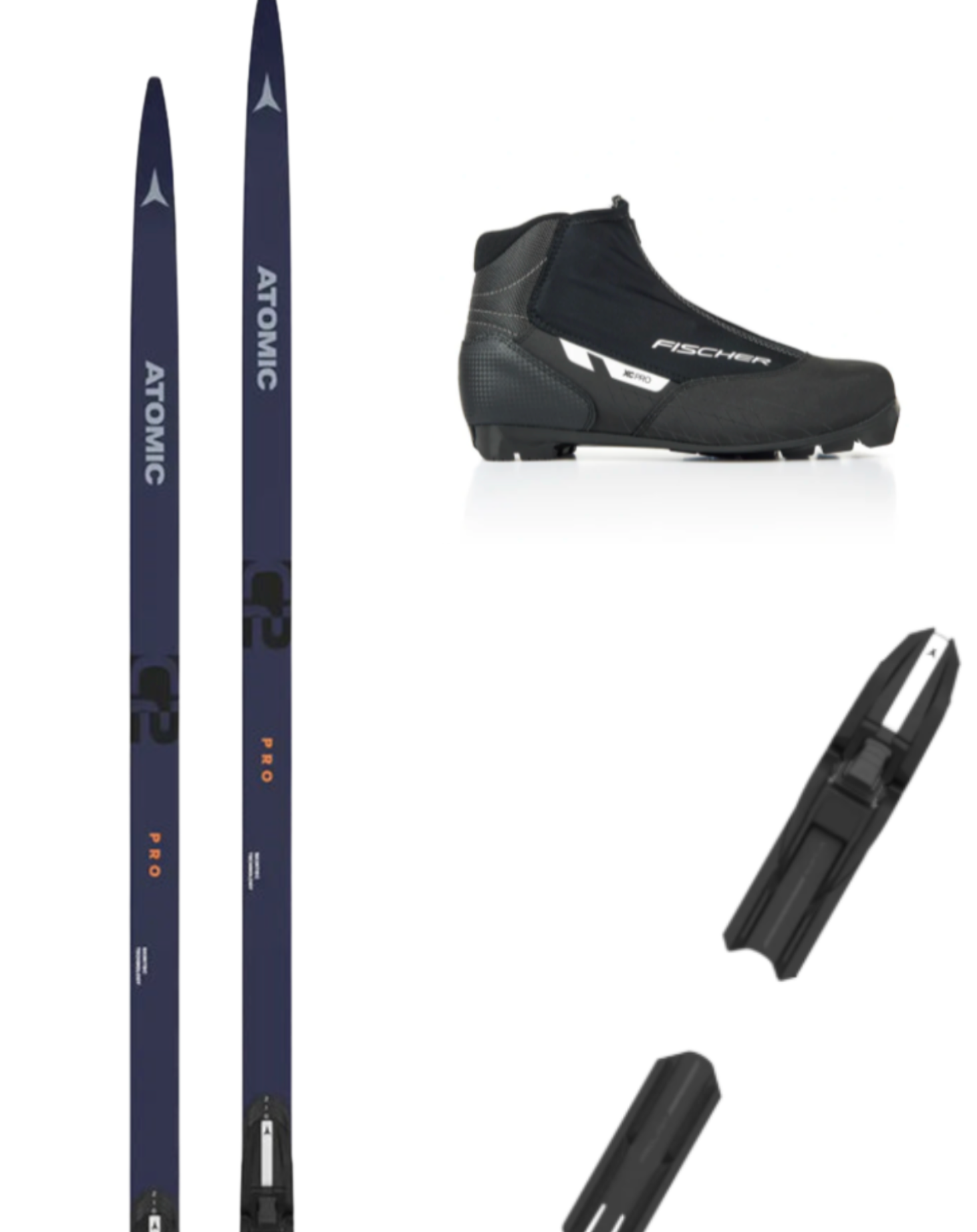 Atomic C2 Skin längdpaket med bindning och pjäxor - Sporthandlarn