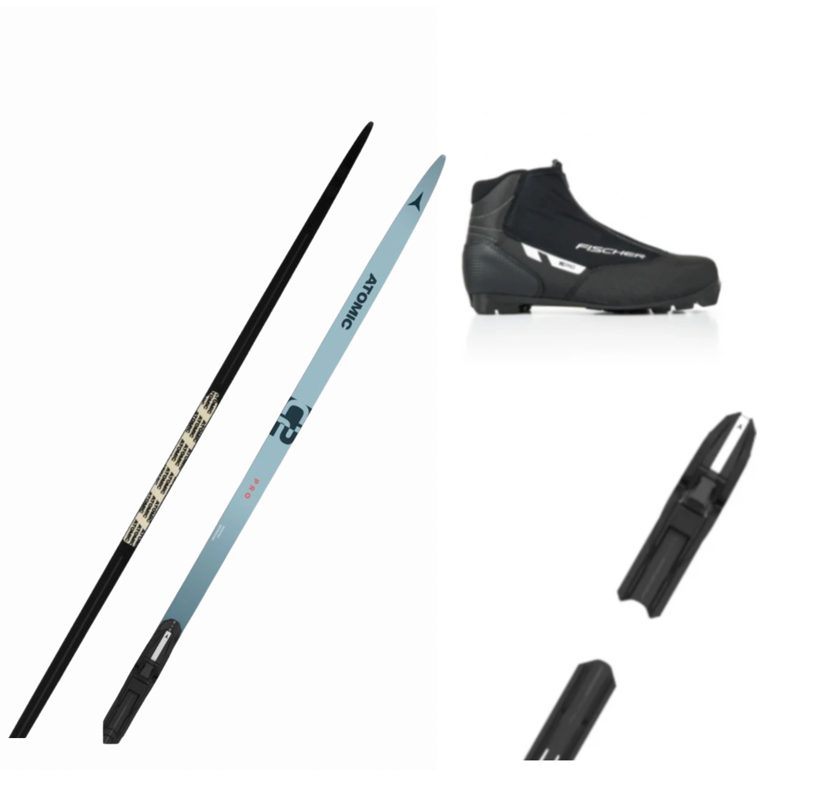 Atomic C2 Skin langrennspakke med bindinger og skistøvler