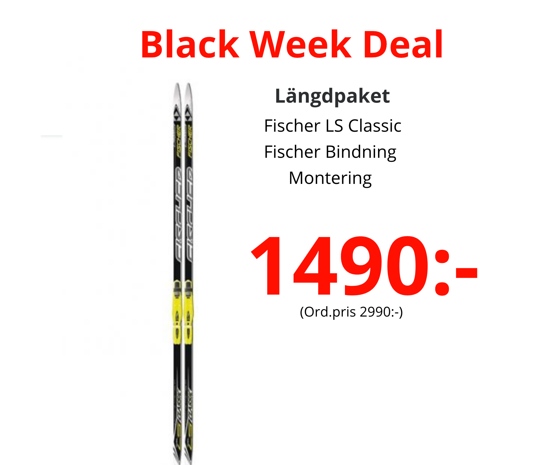 Fischer LS längdpaket Med Bindning - Sporthandlarn