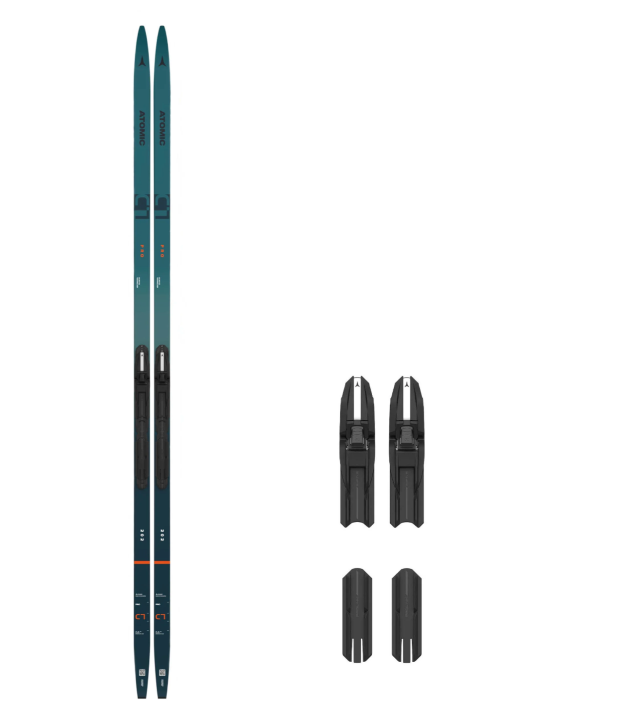 Atomic C1 SKIN-lengdepakke med binding