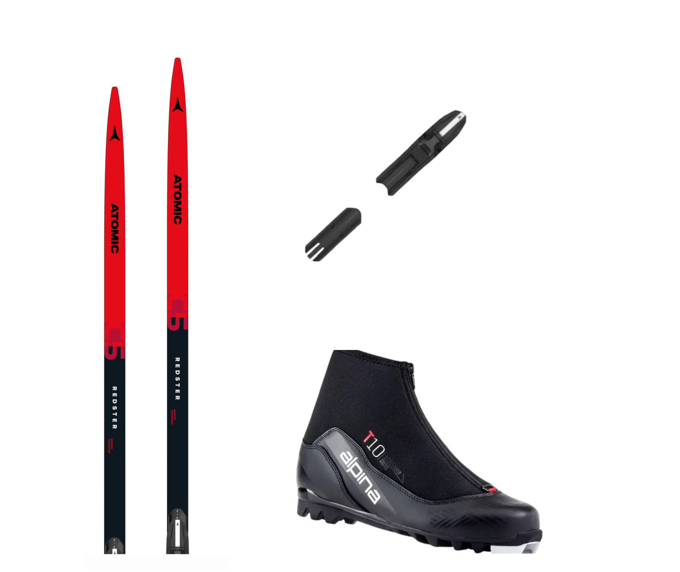 Atomic C2 Skin langrennspakke med bindinger og skistøvler