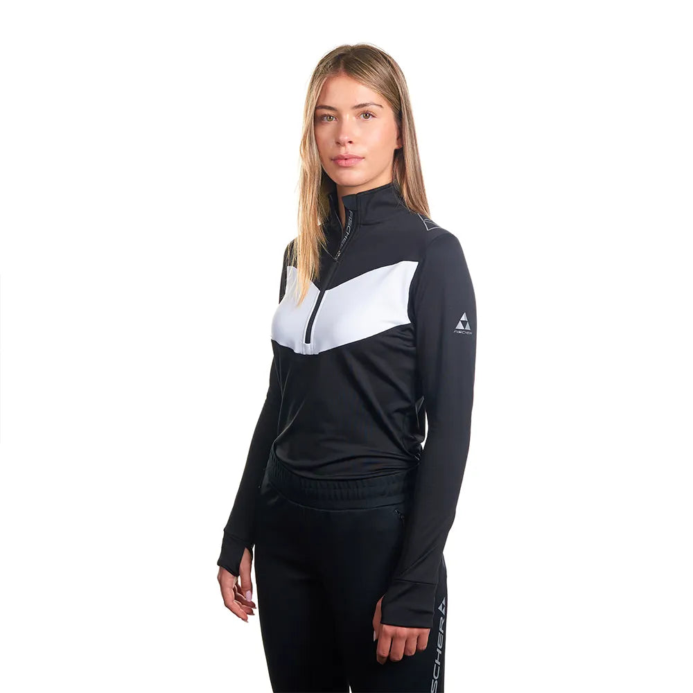 Fischer Seamless Baselayer Pants Black/Anthracite Grey
