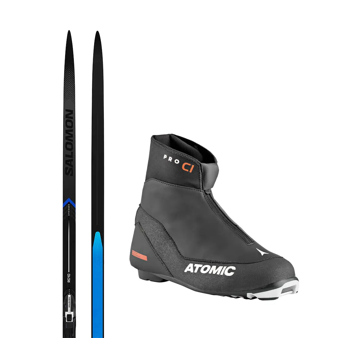Salomon RC10 ESKIN langrennsstøvelpakke