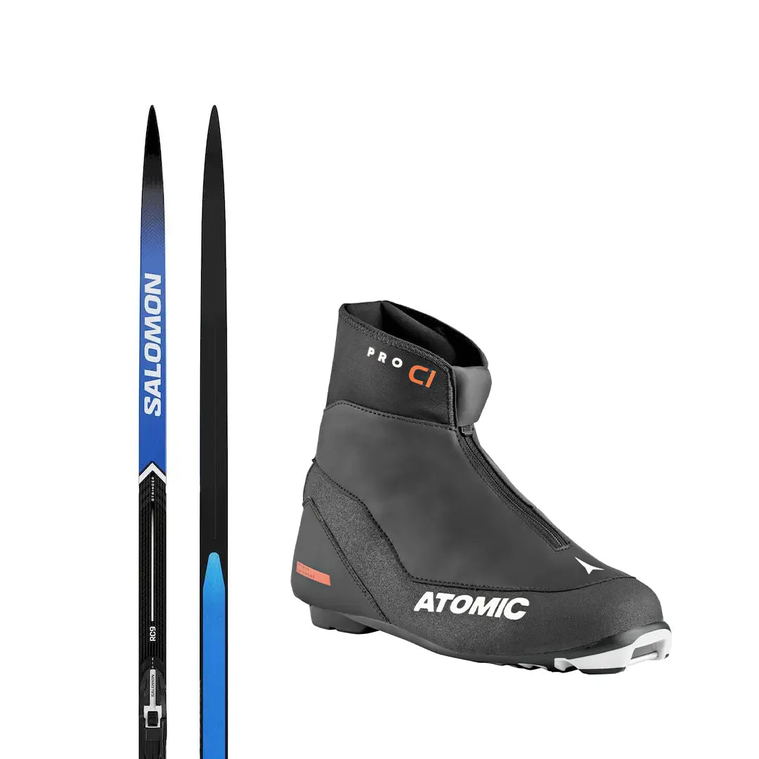 Salomon RC9 ESKIN langrennsstøvelpakke