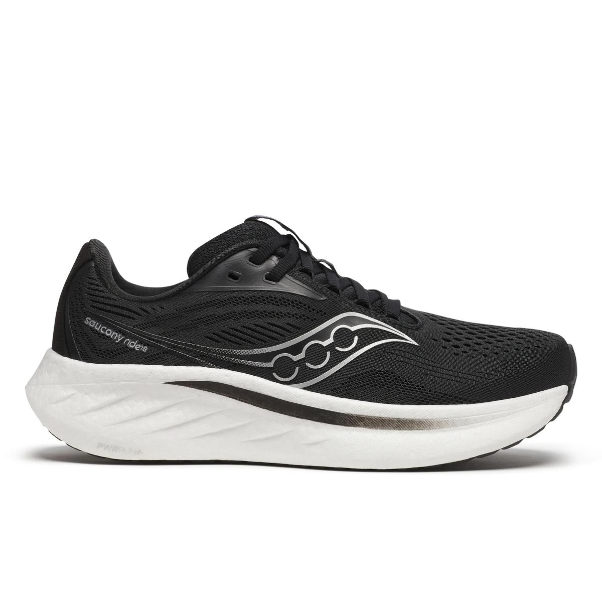 Saucony Ride 18 Women Black/White